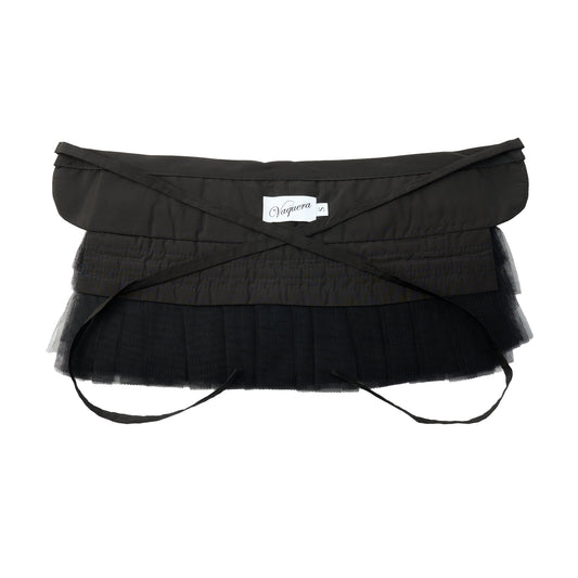 WOMEN TULLE BELT / BLACK