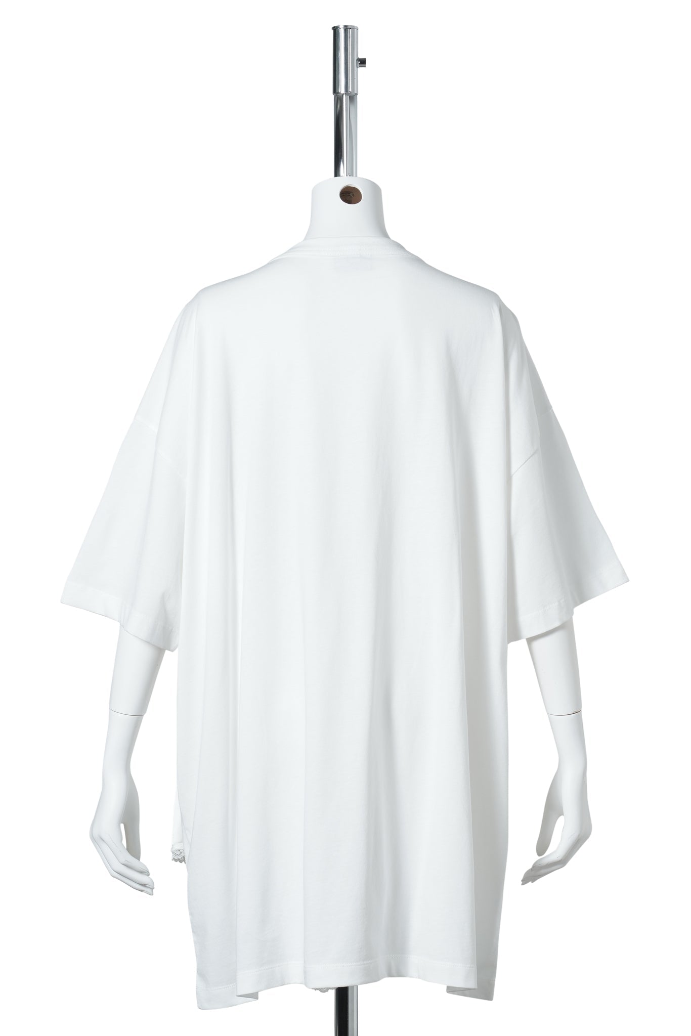 WOMEN TEDDY T SHIRT KNIT / WHITE