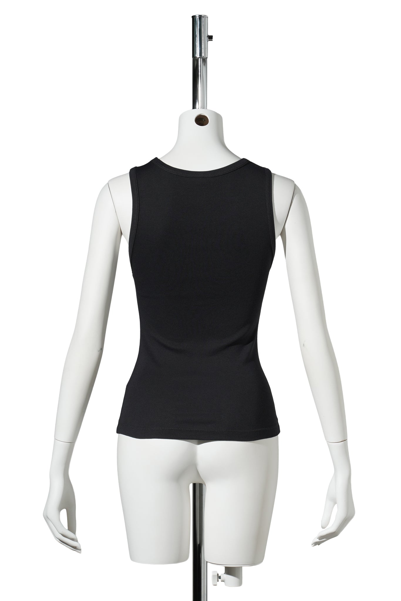 WOMEN VERSATILE BEAUTY TANK TOP KNIT / BLACK