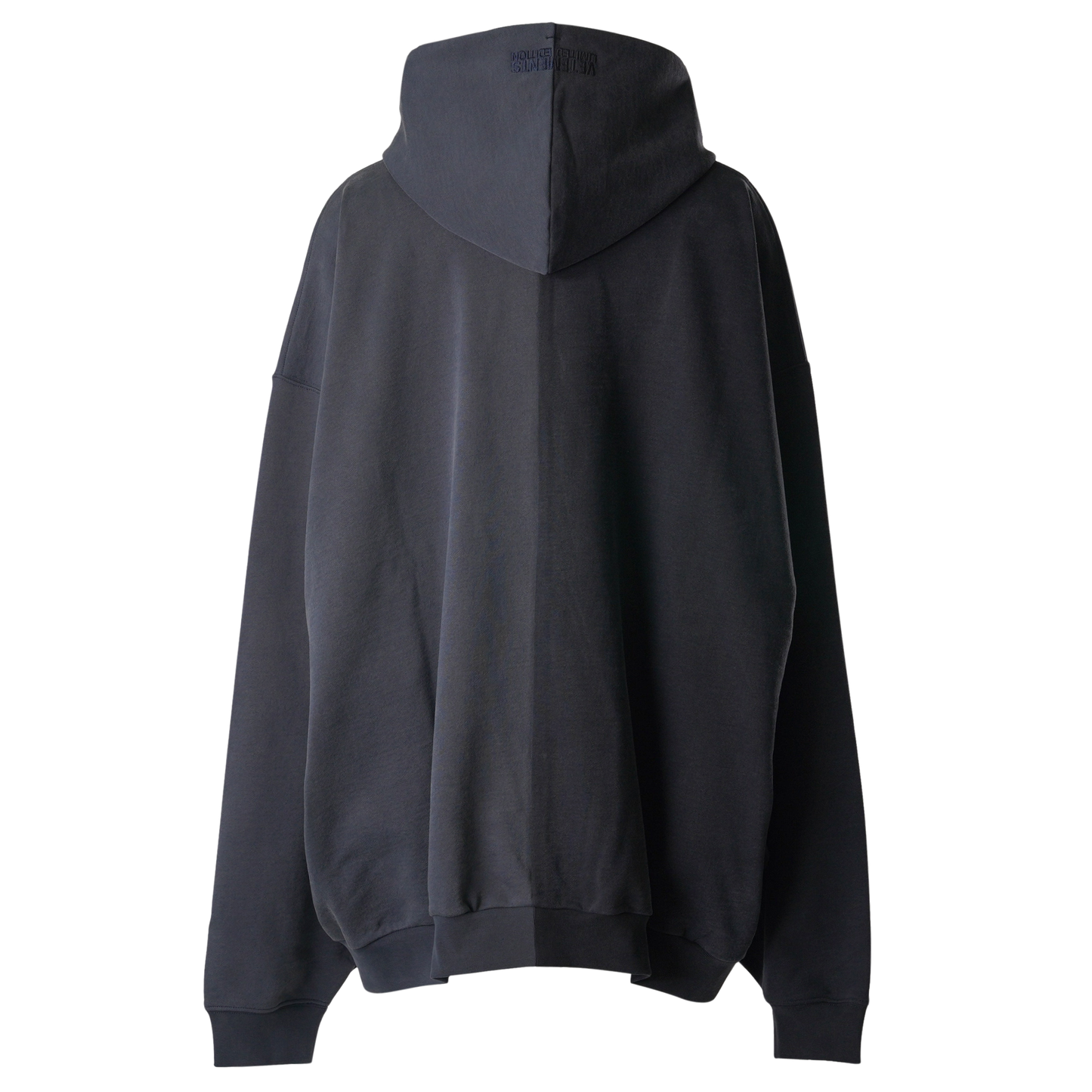 SPLIT CUT-UP HOODIE / BLACK