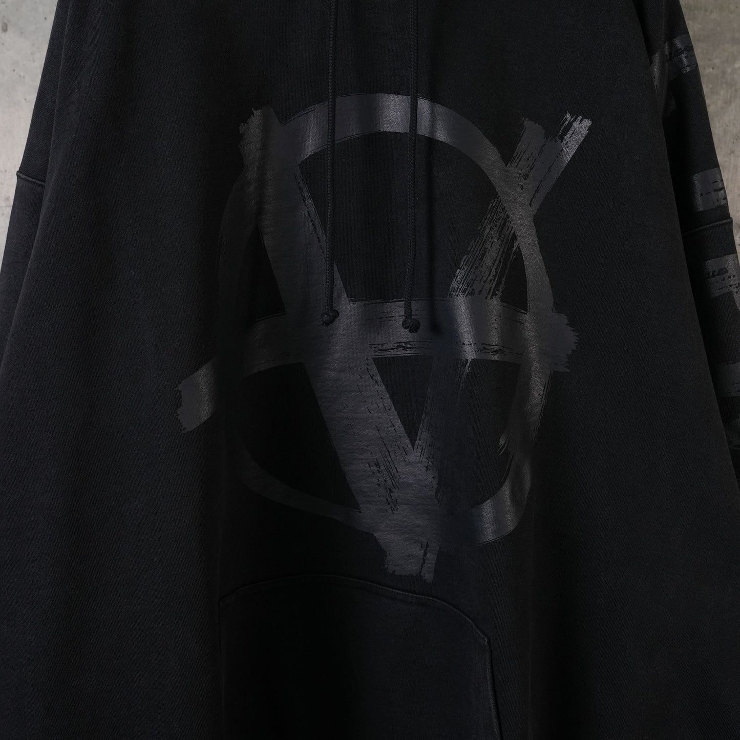 DOUBLE ANARCHY HOODIE / WASHED