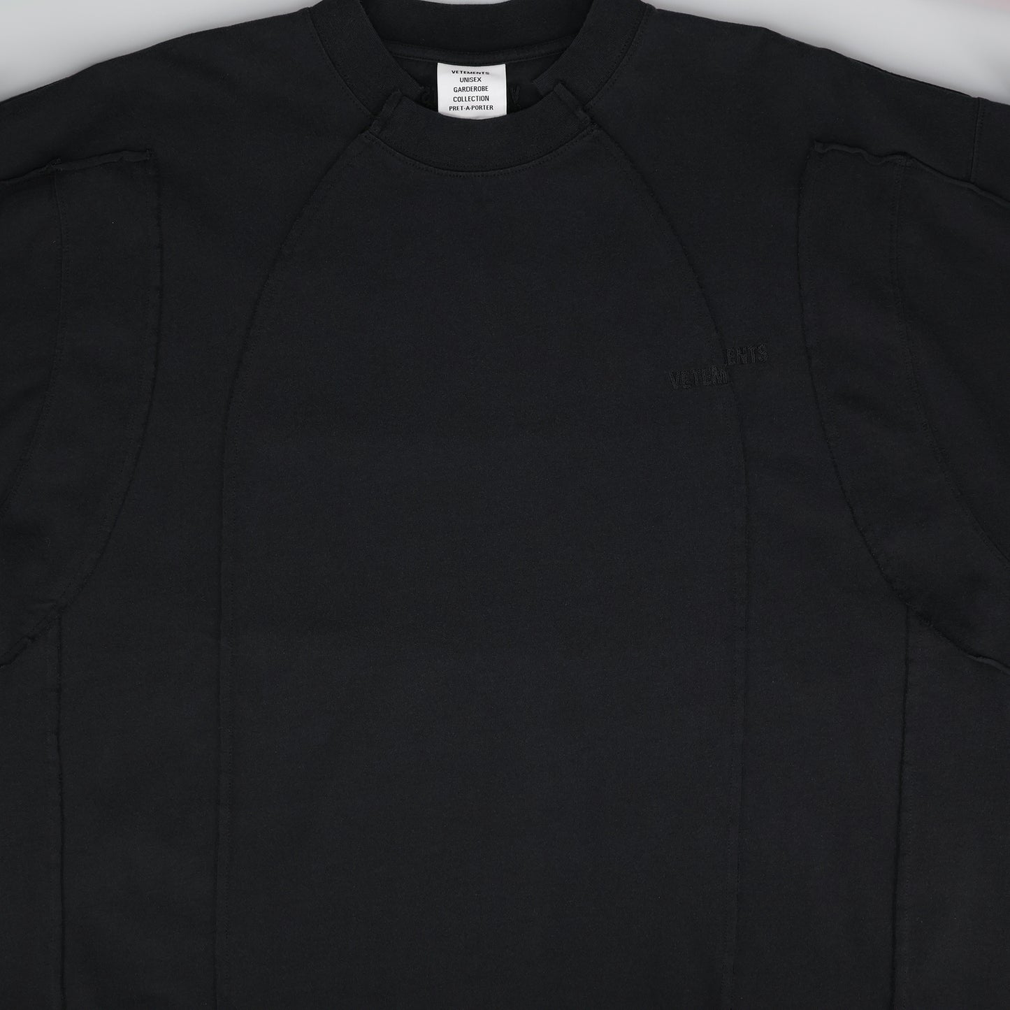 BLACKOUT CUT-UP T-SHIRT / BLACKOUT