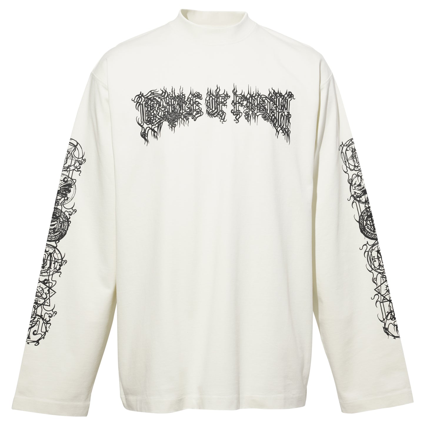 COF DOUBLE LOGO LONGSLEEVE / ICE WHITE