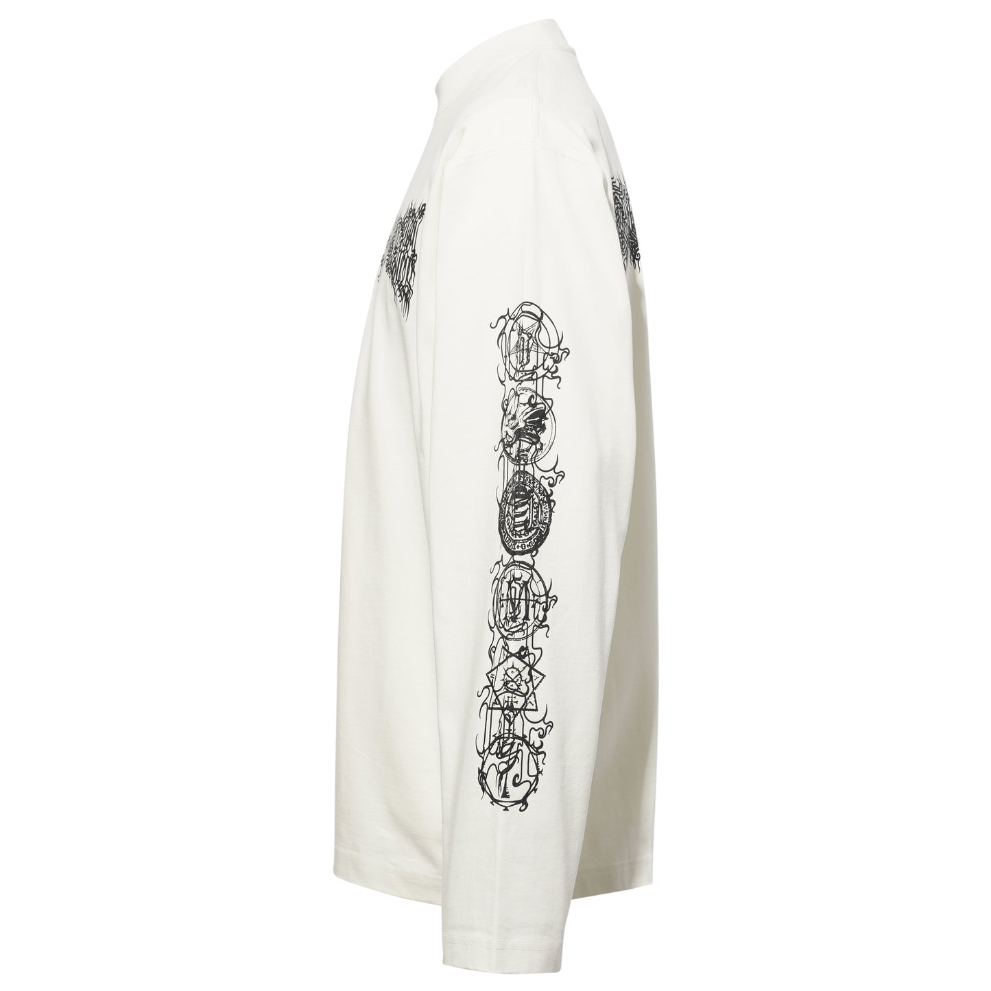 COF DOUBLE LOGO LONGSLEEVE / ICE WHITE