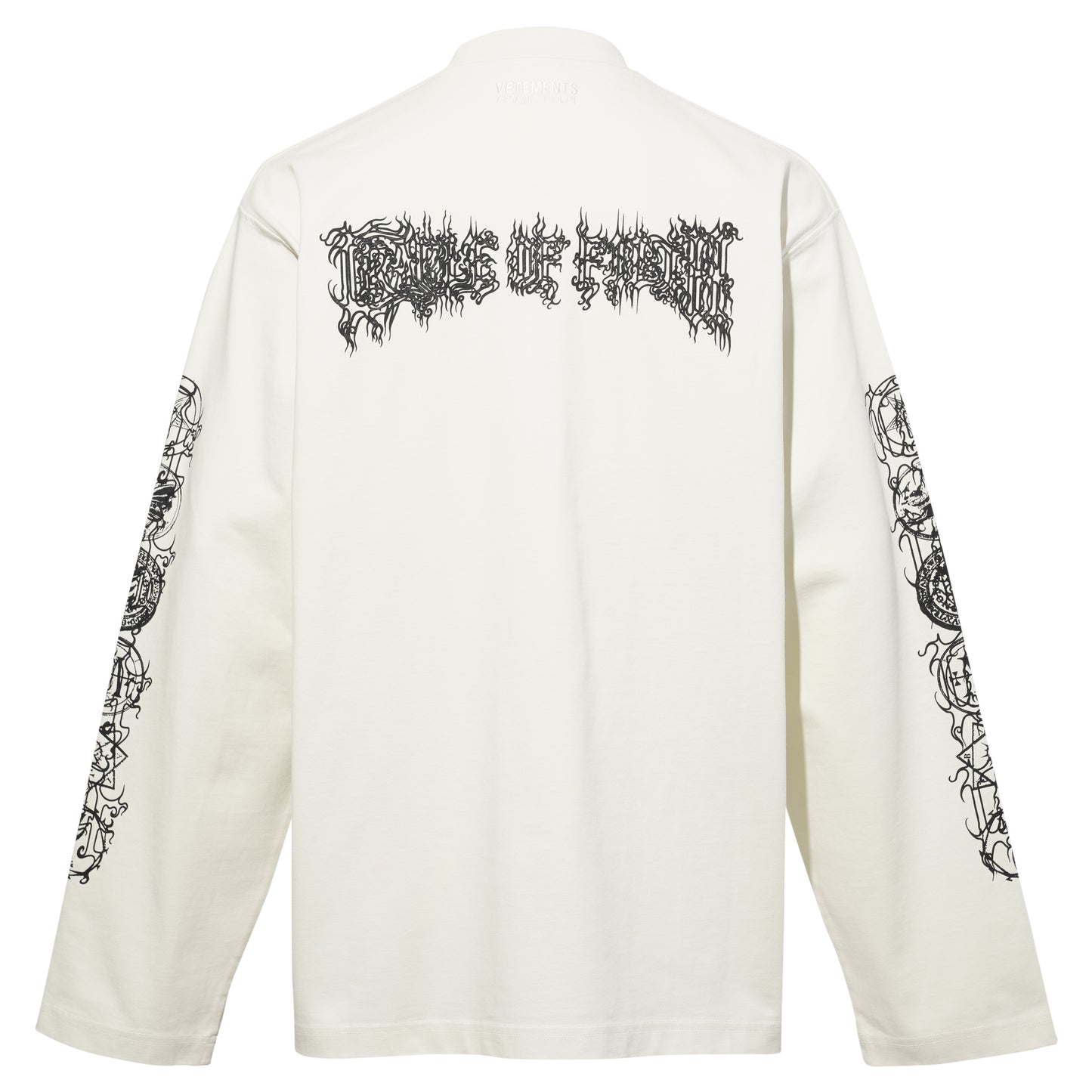 COF DOUBLE LOGO LONGSLEEVE / ICE WHITE
