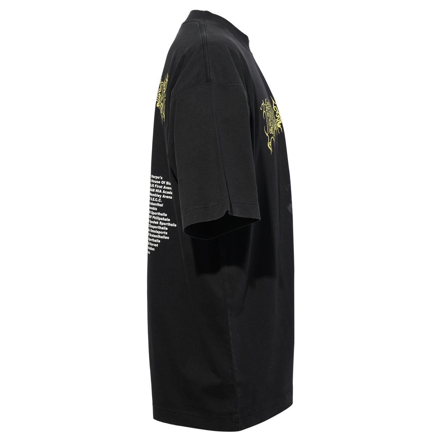 COF PANDAEMONAEON OVERSIZED T-SHIRT / WASHED BLACK