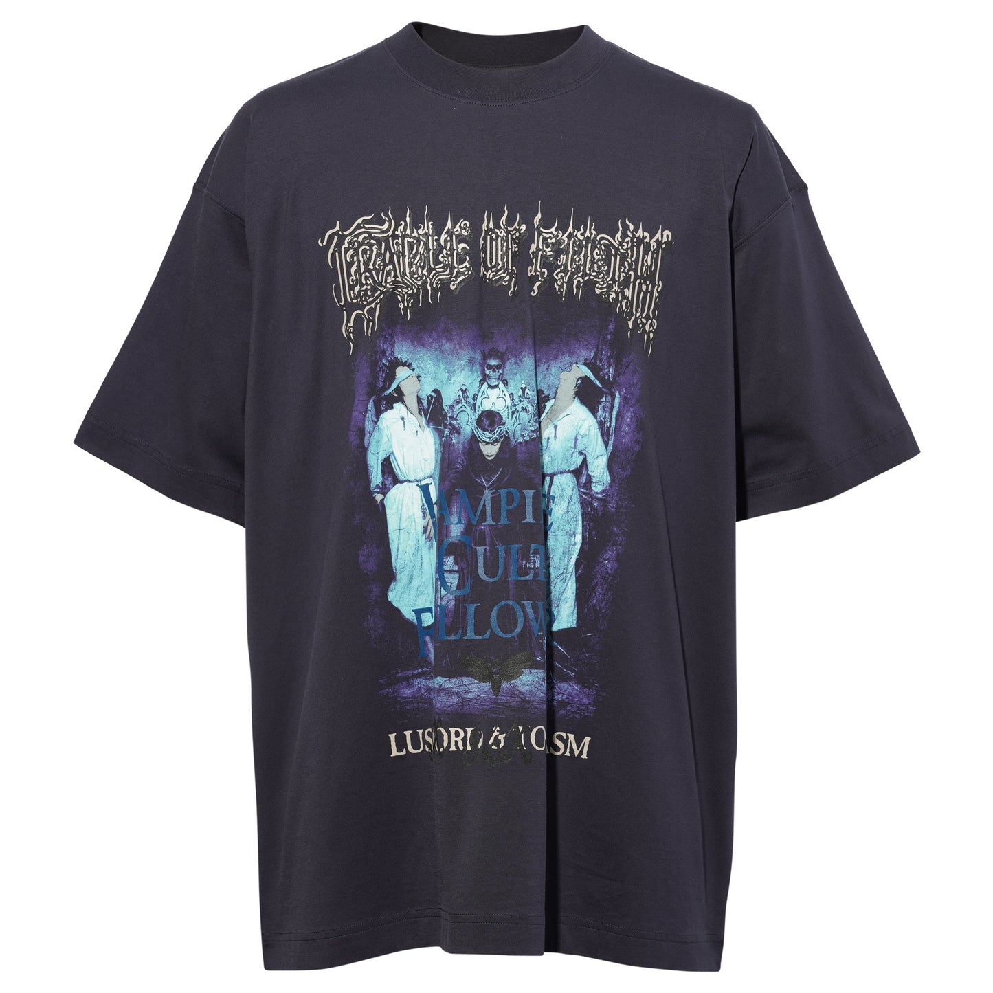 COF VAMPIRE CULT OVERSIZED T-SHIRT / NAVY