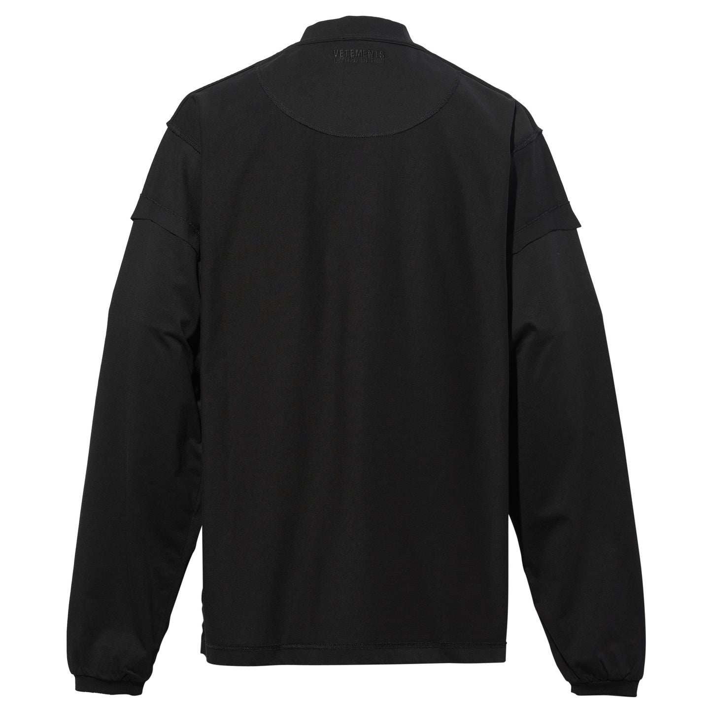 SHUT DOWN EMBROIDERED REWORKED LONGSLEEVE / BLACK