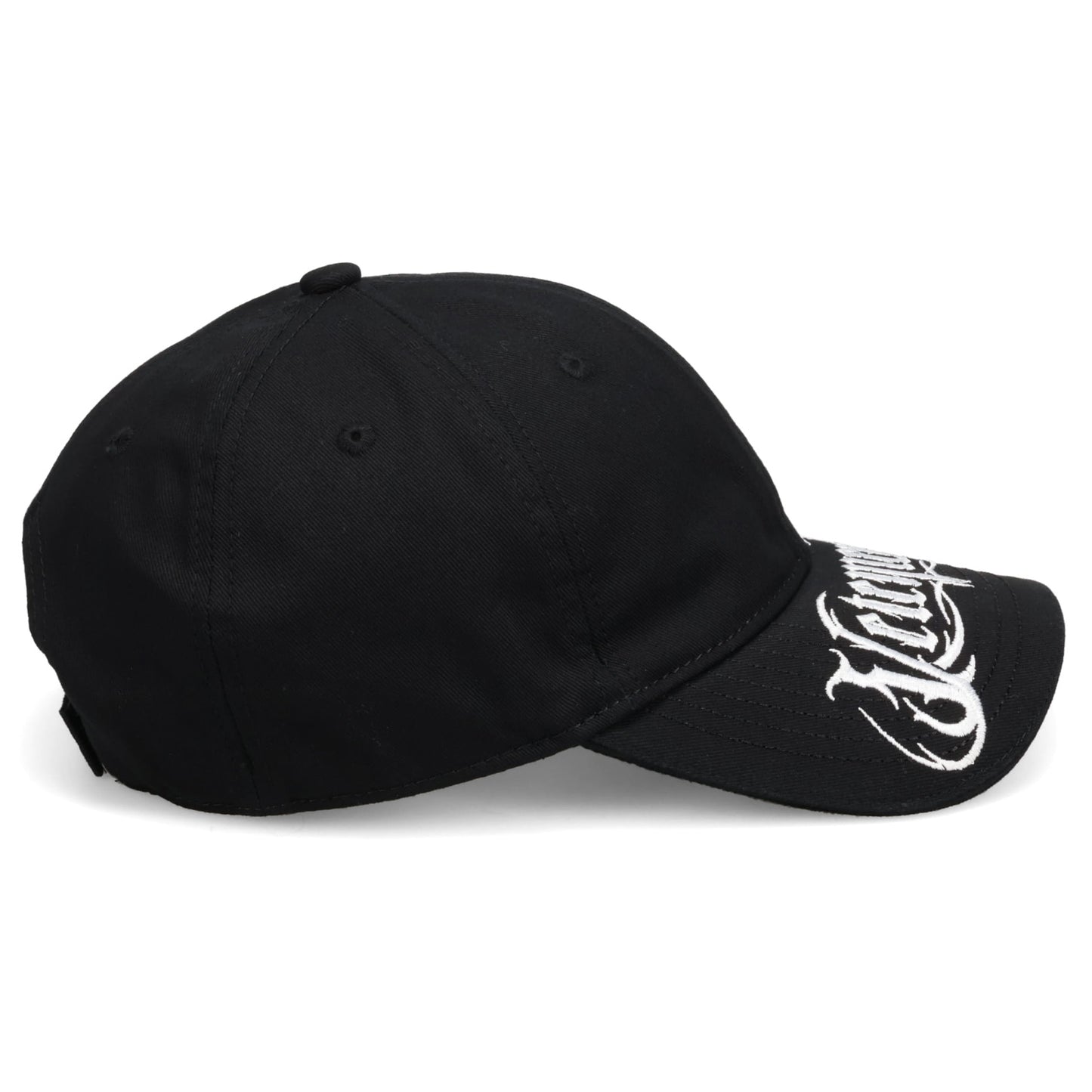 METAL LOGO CAP / BLACK