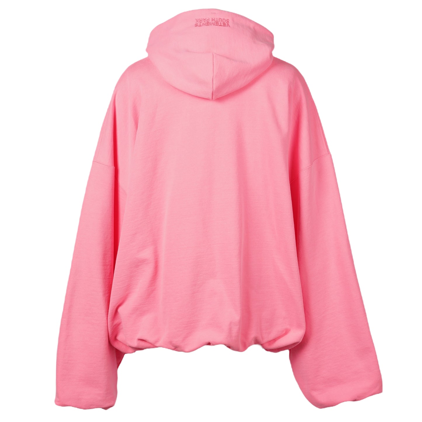 PRINCESS KENNY CROPPED BOXY HOODIE / HOT PINK