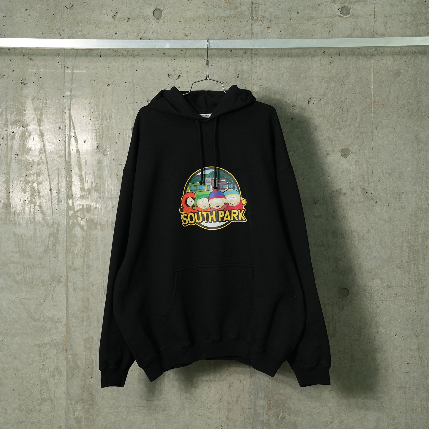 SOUTHPARK OVERSIZED HOODIE / BLACK