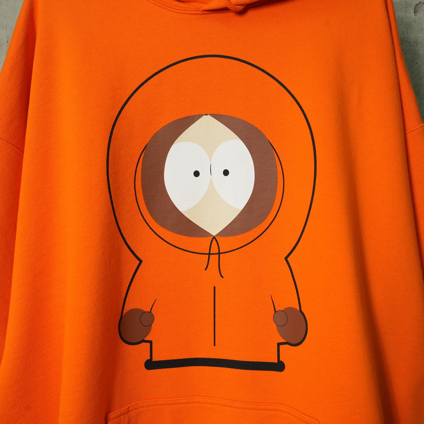 KENNY OVERSIZED HOODIE / ORANGE