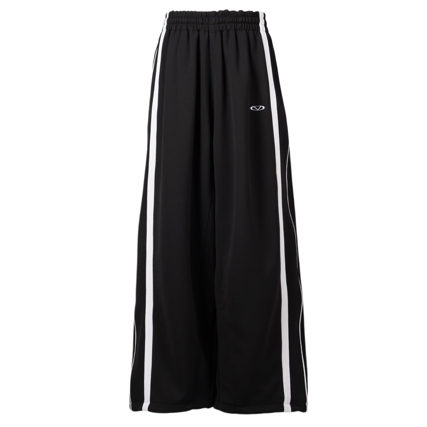 OVAL LOGO GYM PANT / BLACK