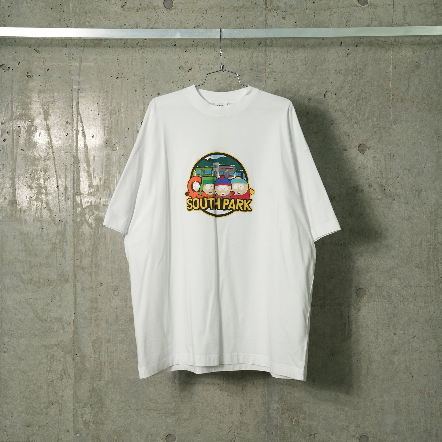 SOUTHPARK OVERSIZED T-SHIRT / WHITE