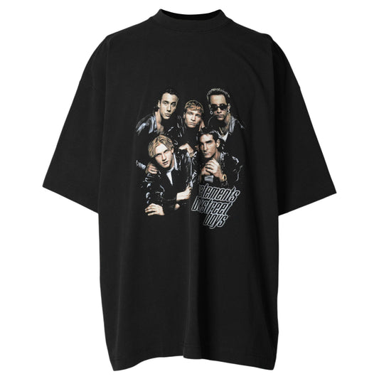 BACKSTREETBOYS OVERSIZED T-SHIRT / BLACK