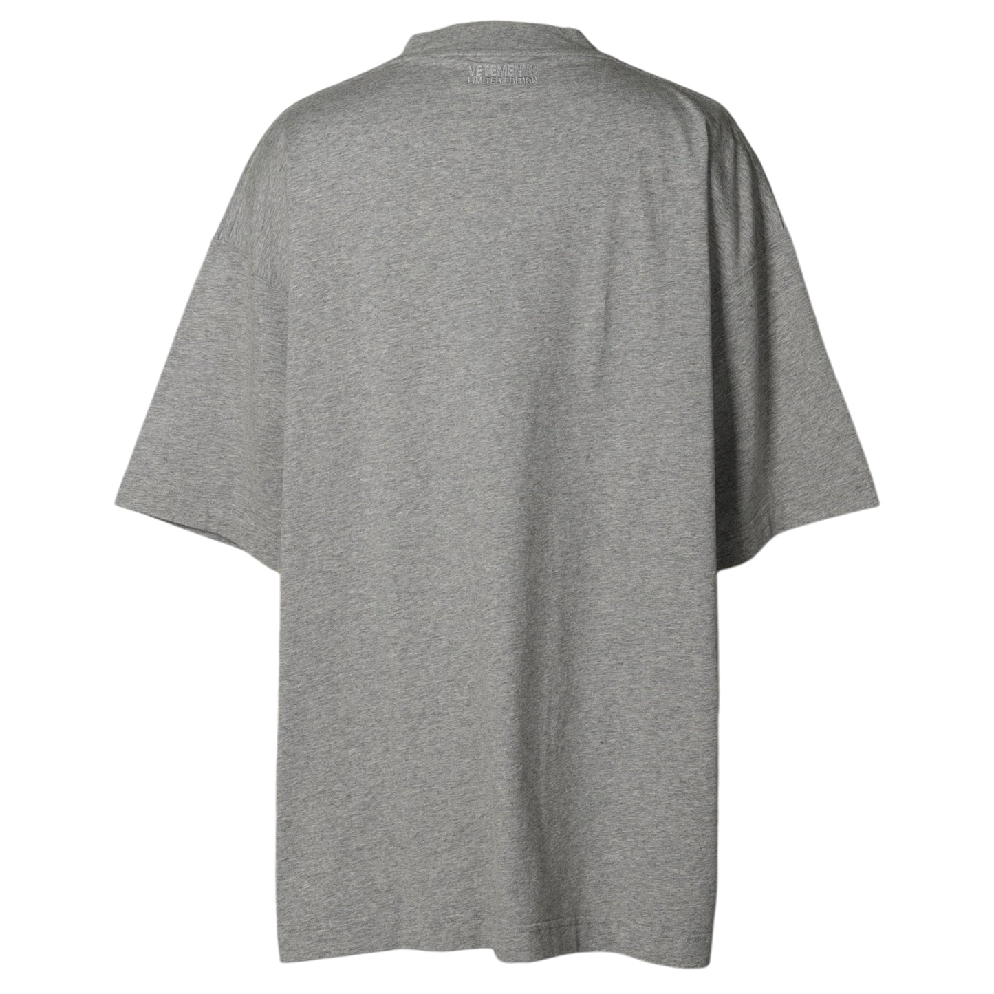 GOTH OVERSIZED T-SHIRT / GREY MELANGE