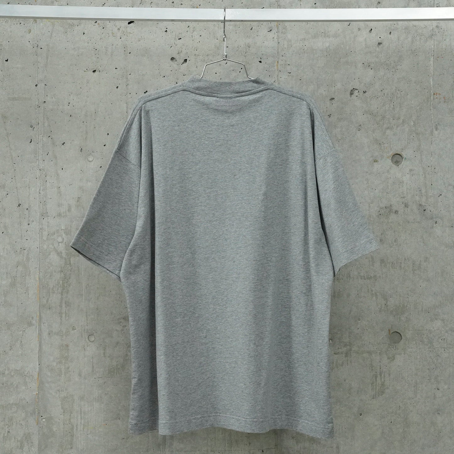 GOTH OVERSIZED T-SHIRT / GREY MELANGE