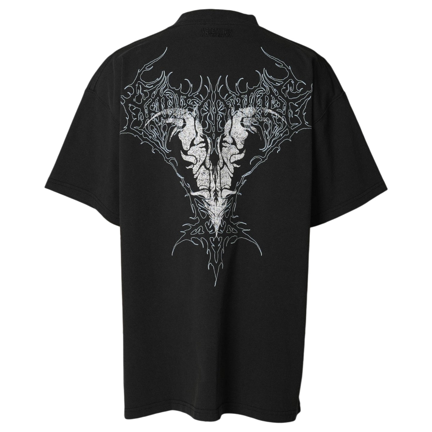 BONE V REGULAR T-SHIRT / BLACK