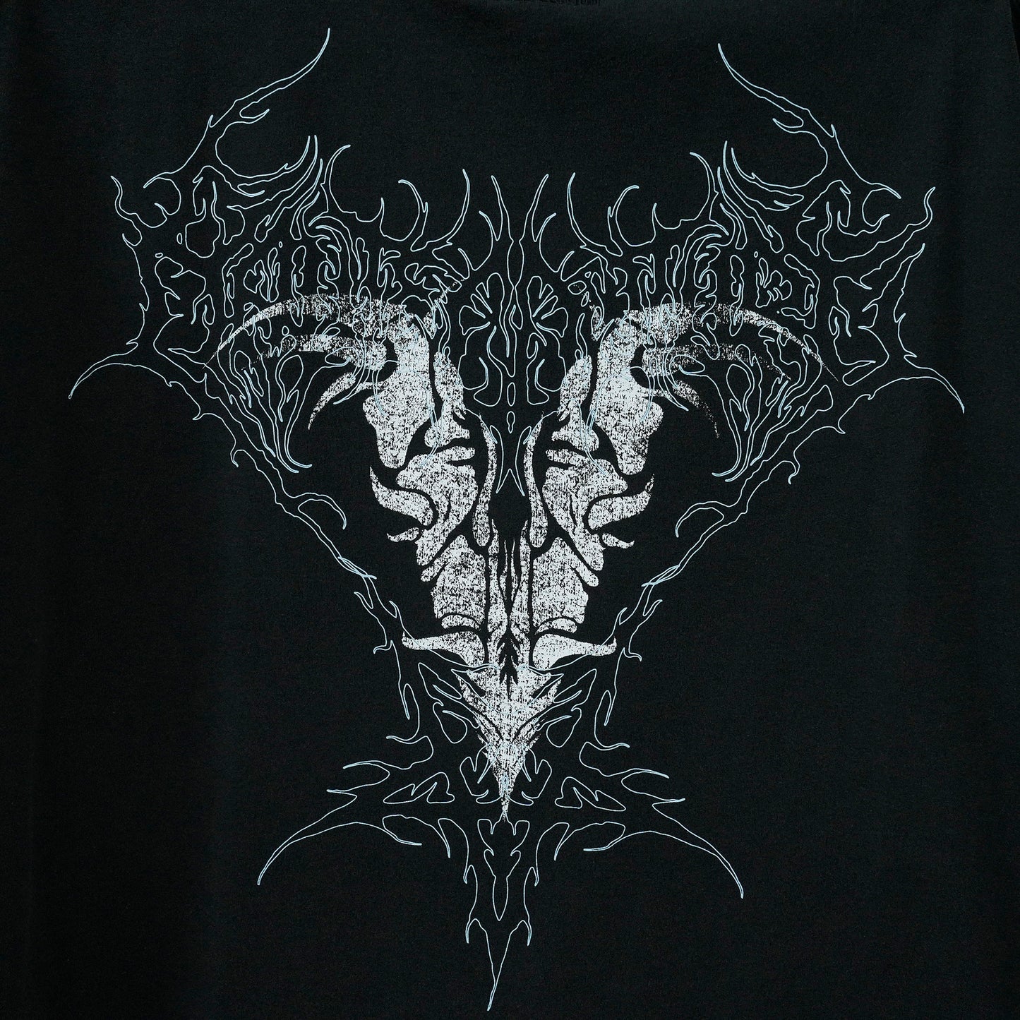 BONE V REGULAR T-SHIRT / BLACK