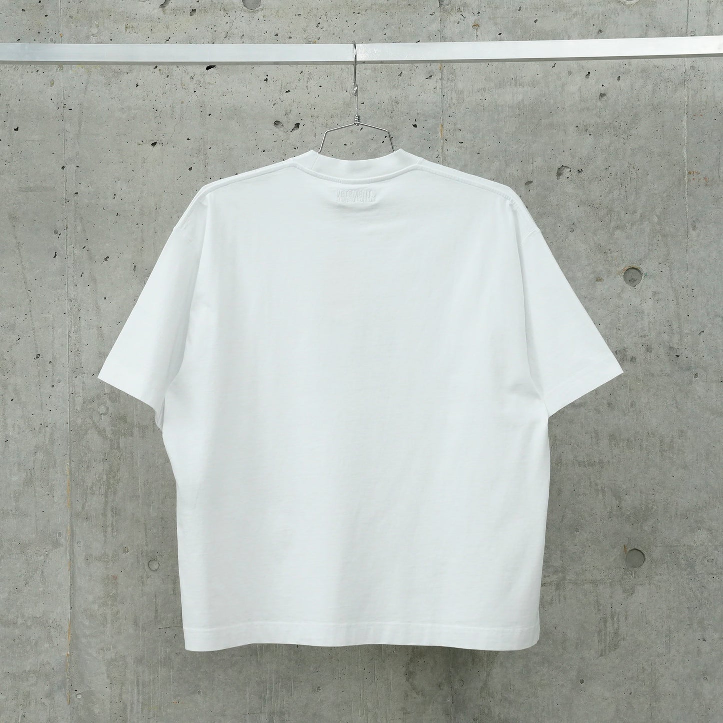 VET CROPPED CROPPED BOXY T-SHIRT / WHITE