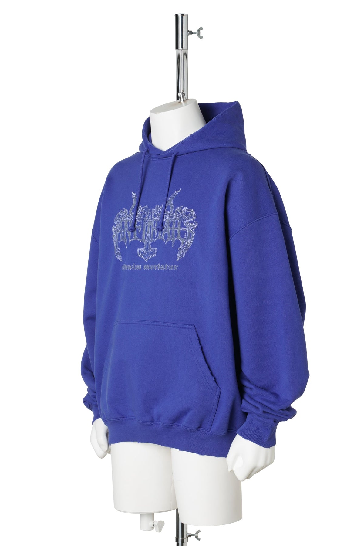 ANTIHATE OVERSIZED HOODIE / BLUE