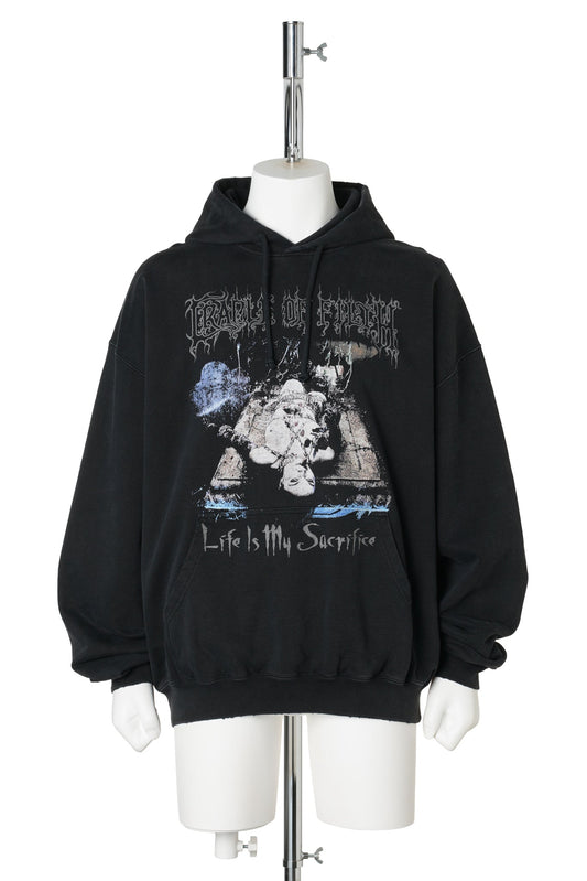 COF SACRIFICE HOODIE / WASHED BLACK