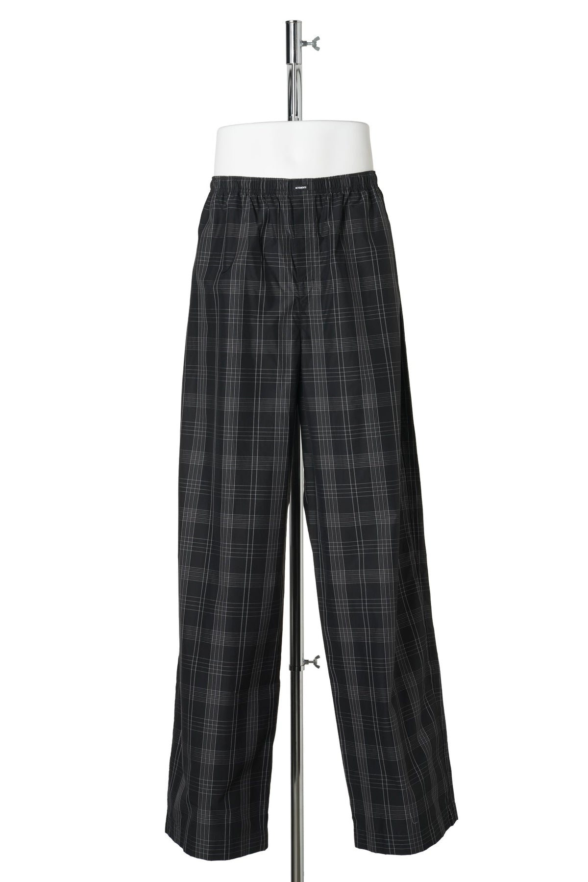 PYJAMA PANTS / BLACK/GREY CHECK