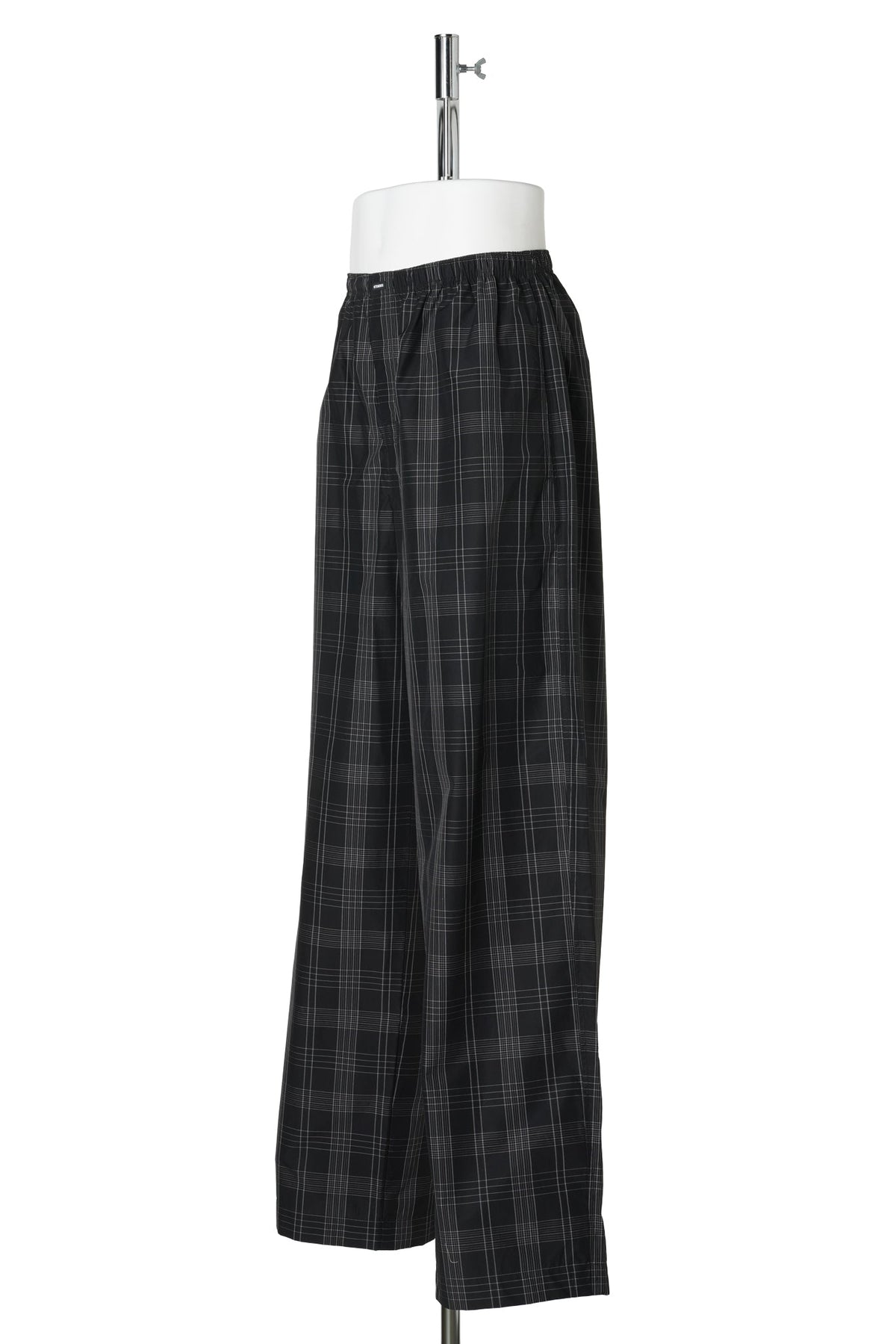 PYJAMA PANTS / BLACK/GREY CHECK