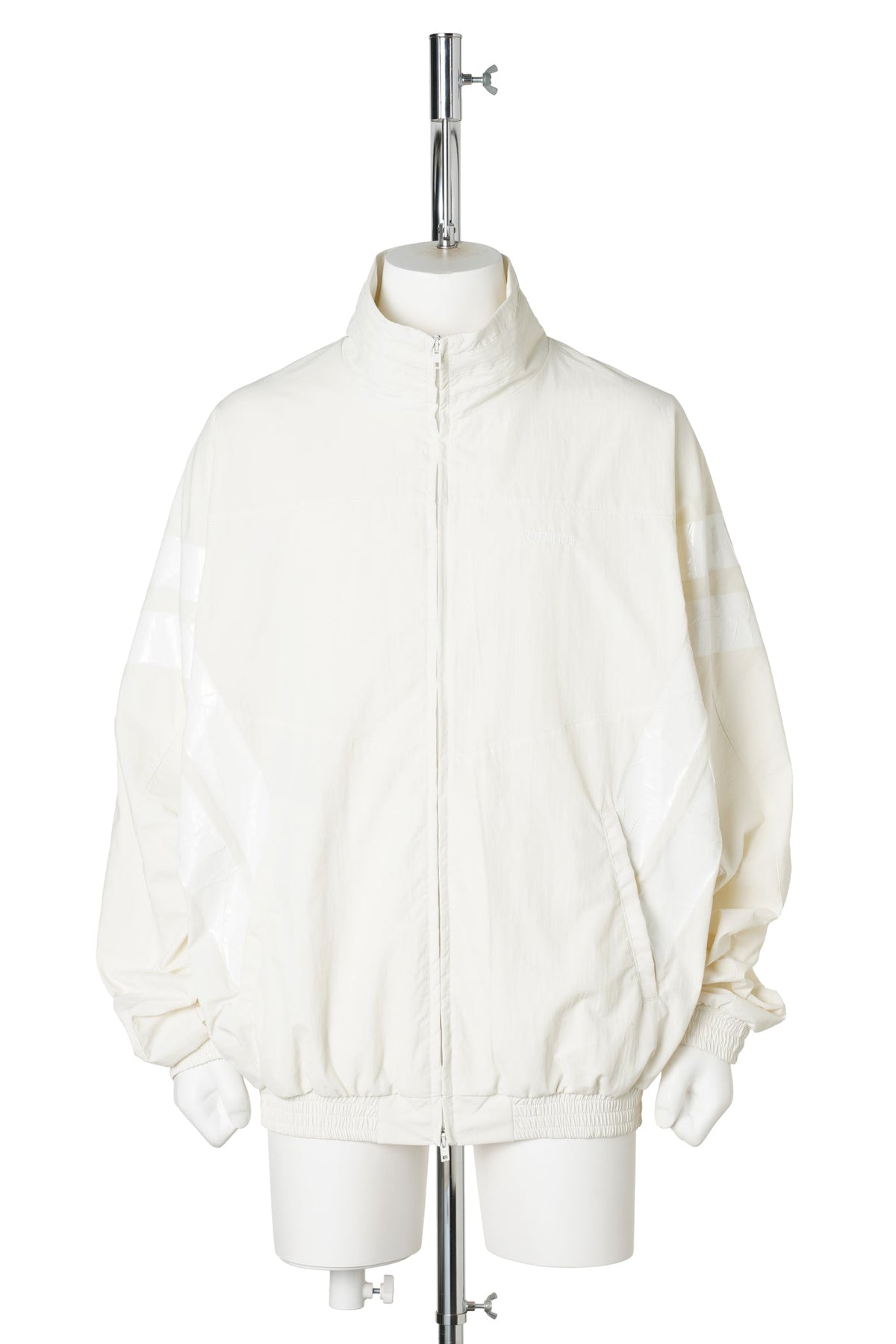 TAPE TRACKSUIT JACKET / WHITE