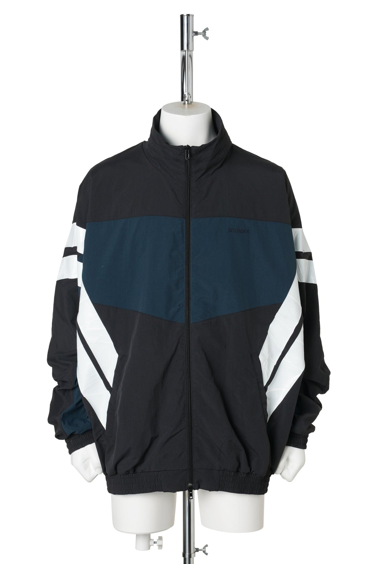 TAPE TRACKSUIT JACKET / BLACK
