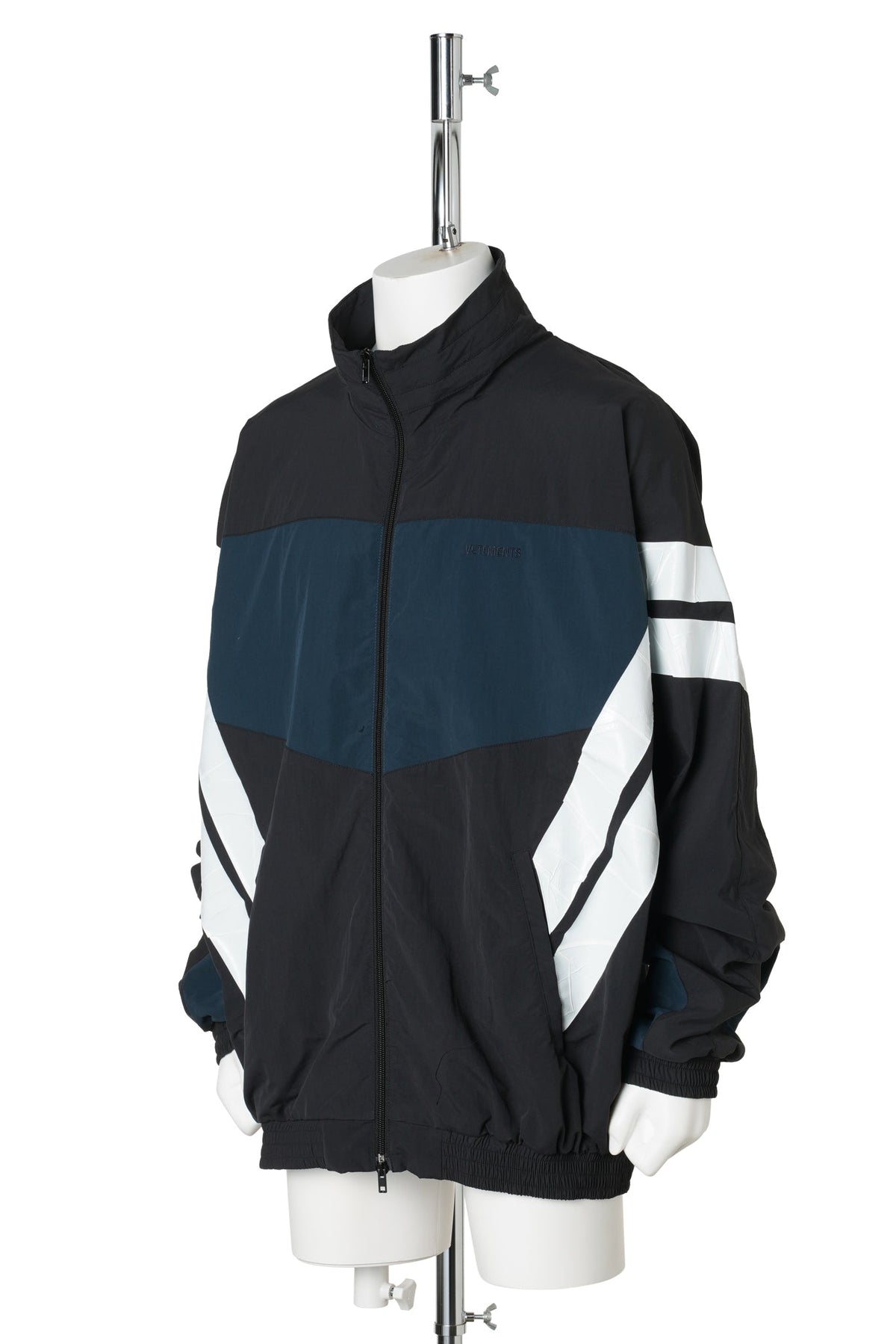 TAPE TRACKSUIT JACKET / BLACK