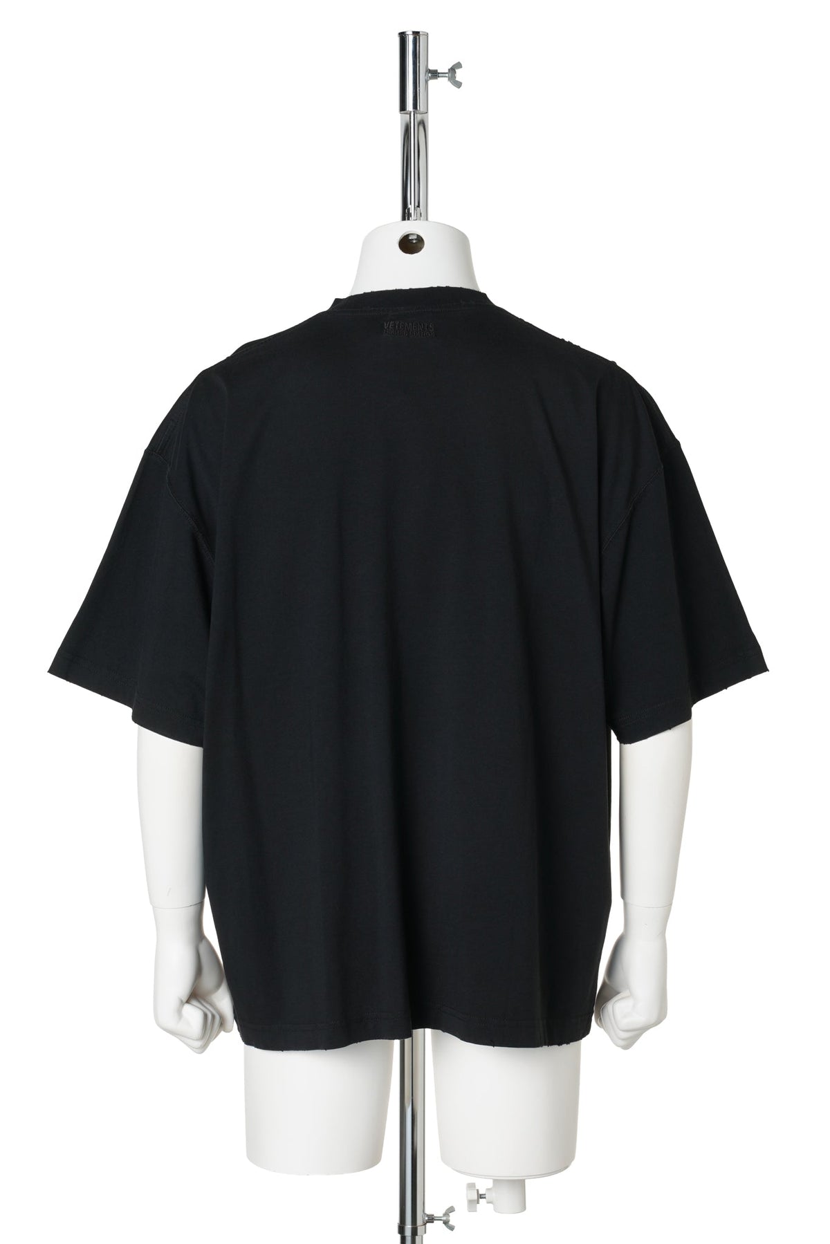 EXPLICIT LANGUAGE BOXY T-SHIRT / WASHED BLACK