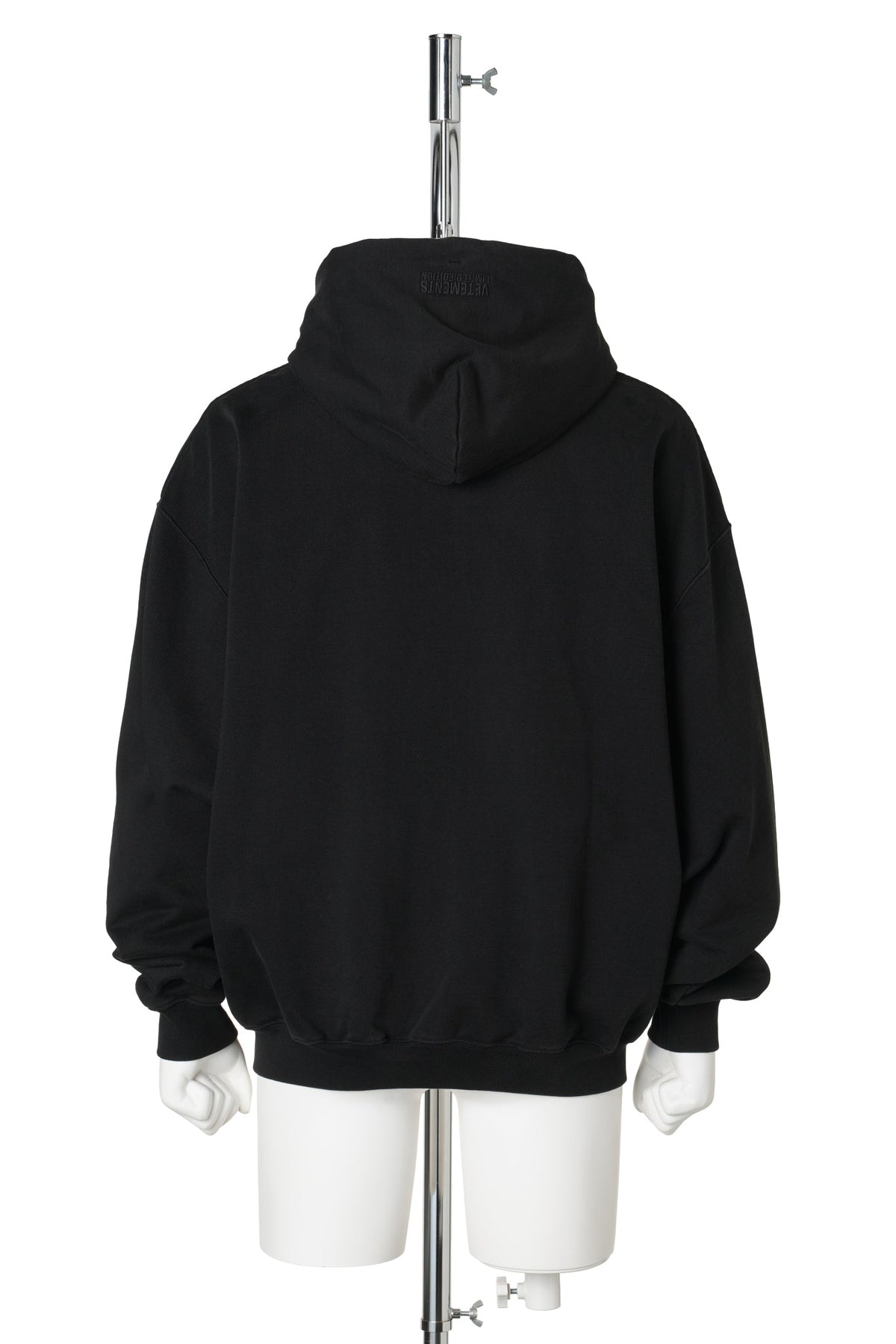CLASSIC LOGO ZIP-UP HOODIE / VINTAGE BLACK / BLACK