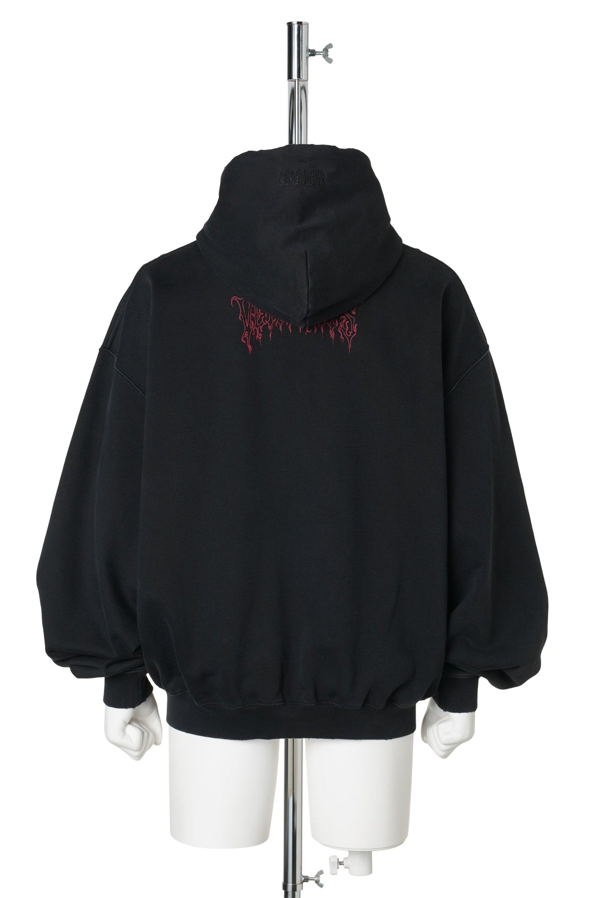 COF JESUS ZIP-UP HOODIE / WASHED BLACK