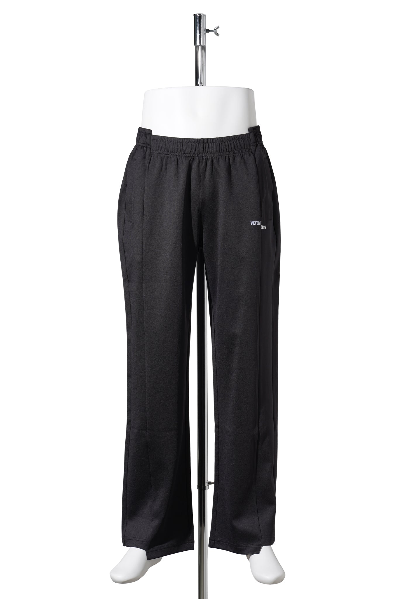 CUT-UP ATHLETIC PANTS / BLACK