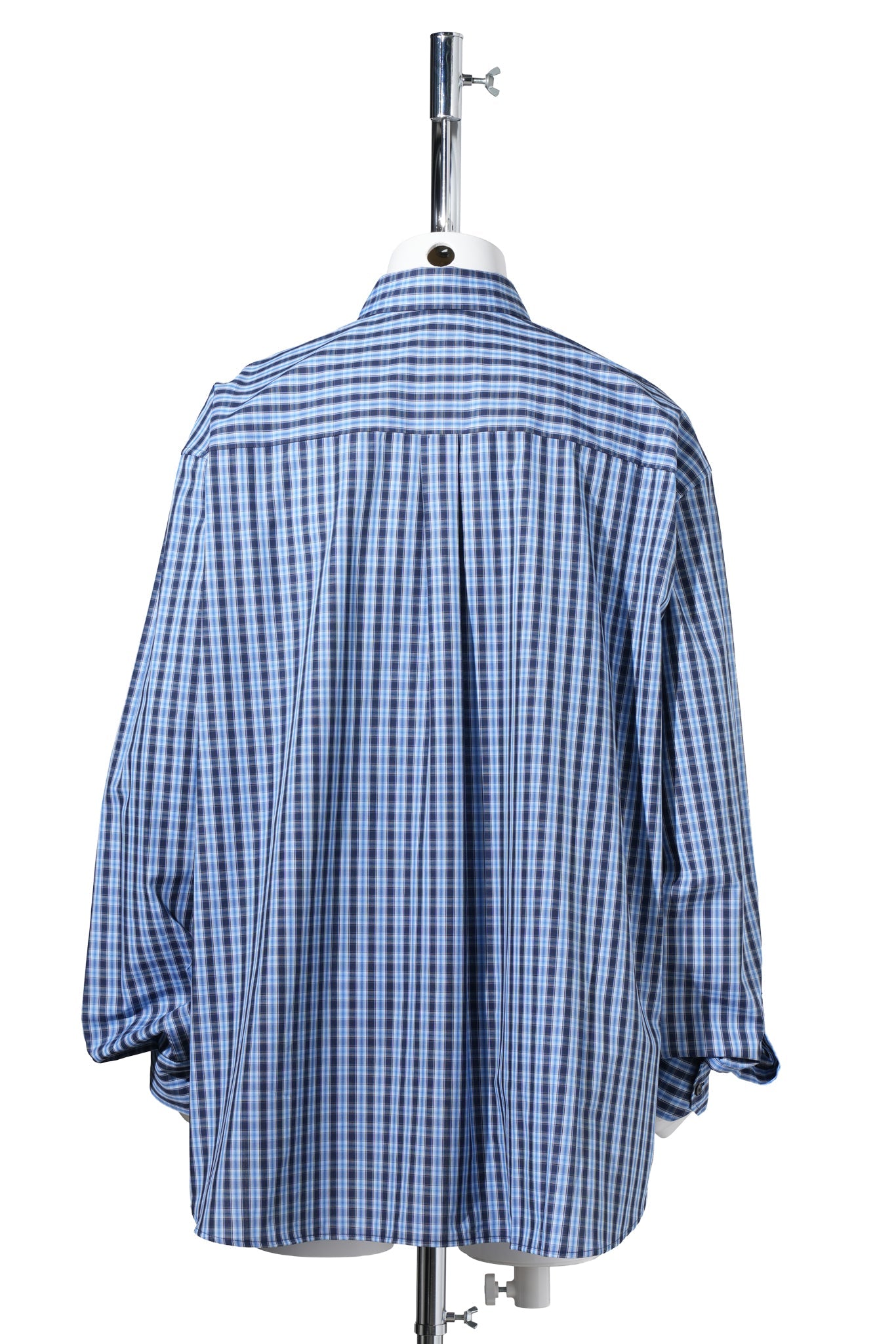 TIE CLASSIC SHIRT / NAVY CHECK