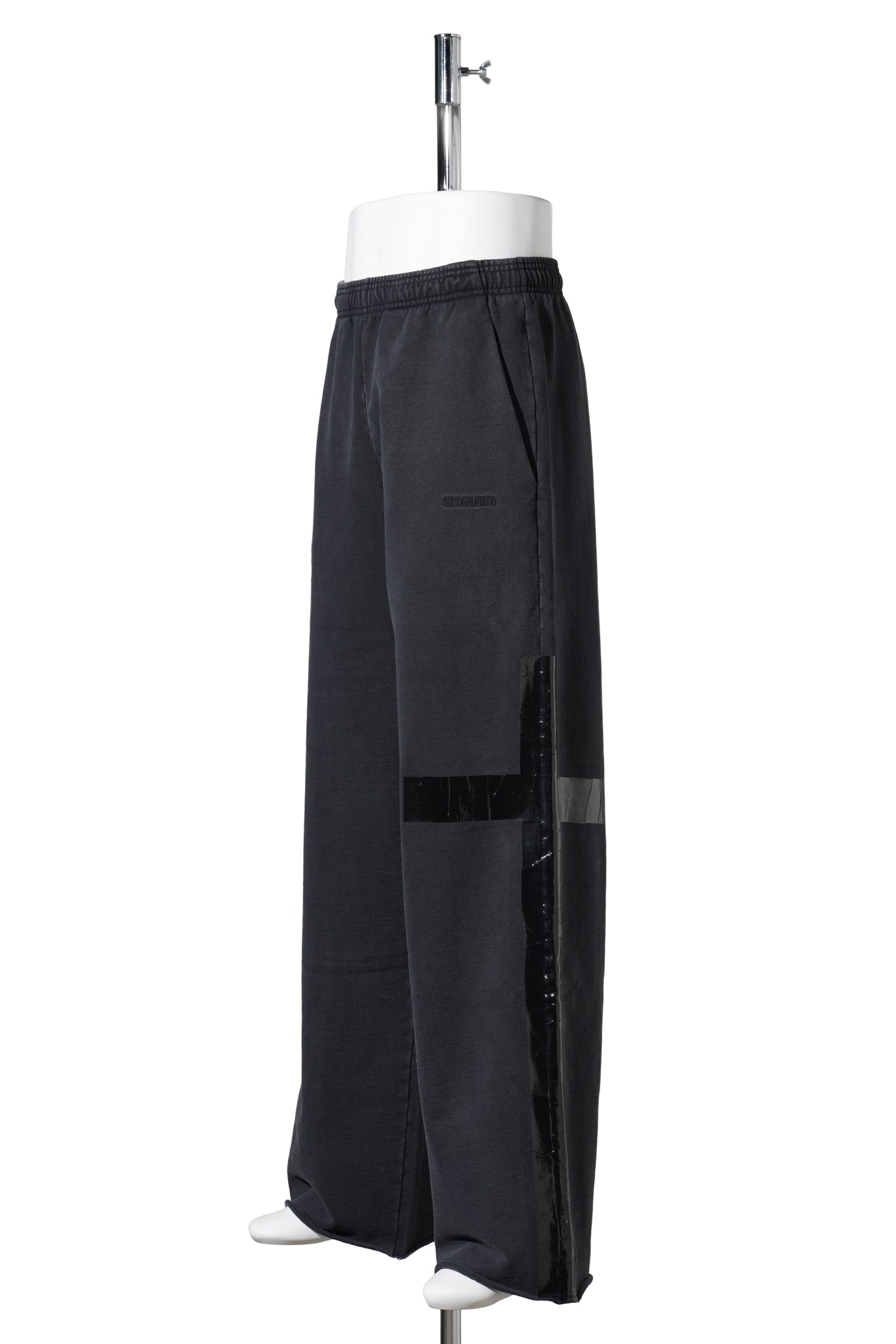 TAPED SWEATPANTS / BLACK