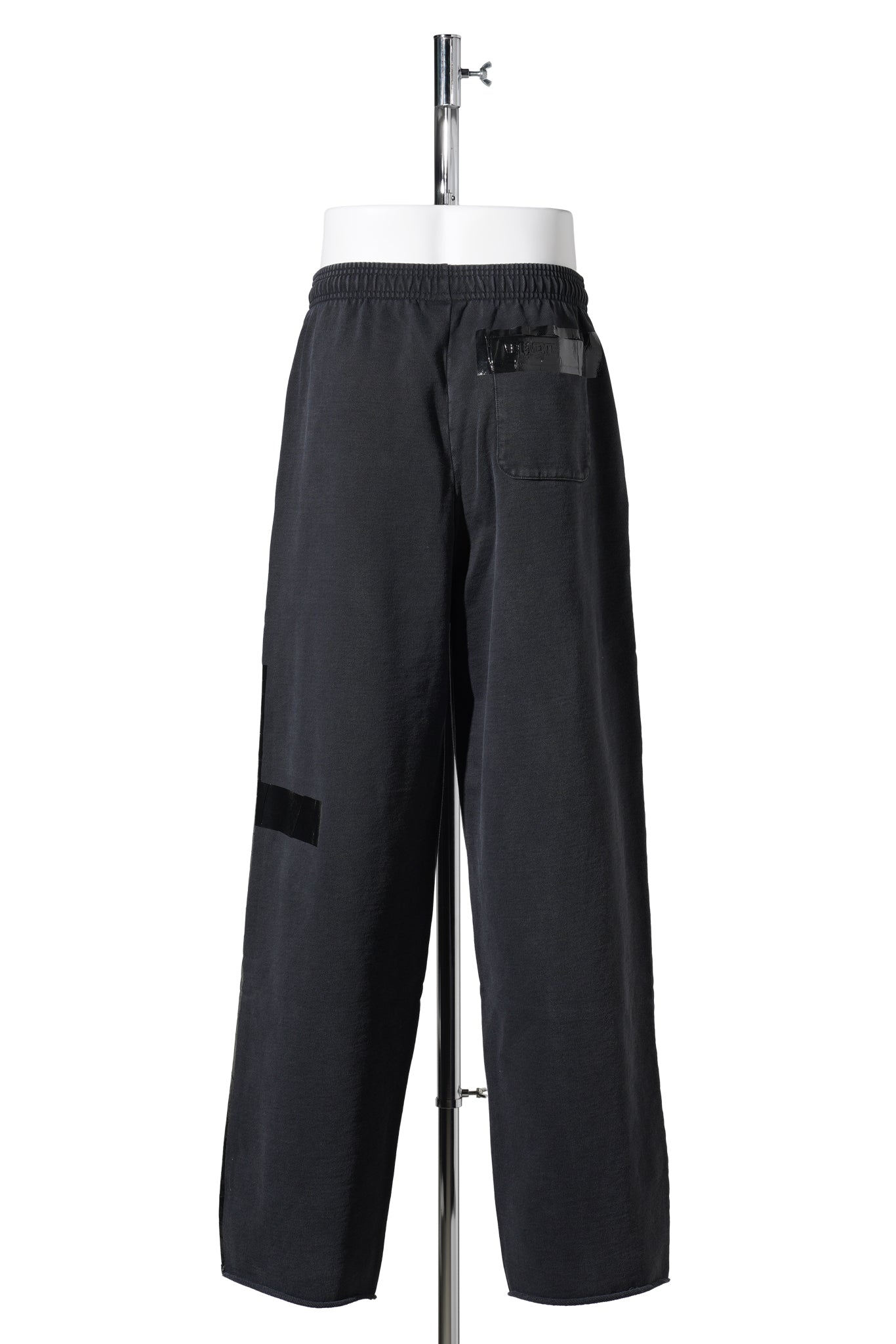 TAPED SWEATPANTS / BLACK