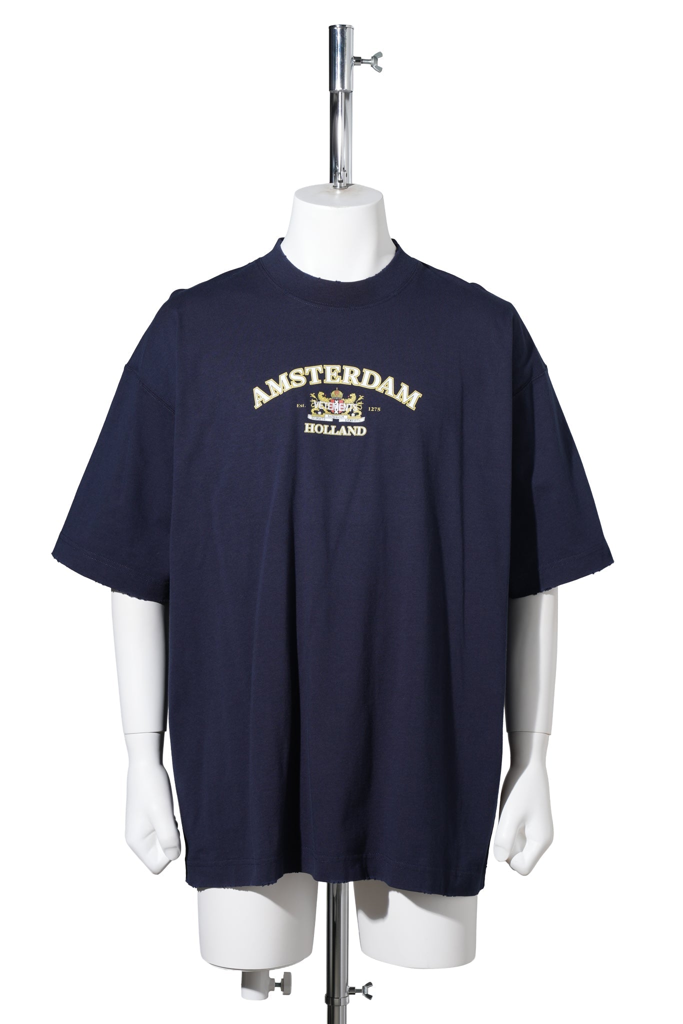HOLLAND TOURIST T-SHIRT / WASHED-OUT NAVY