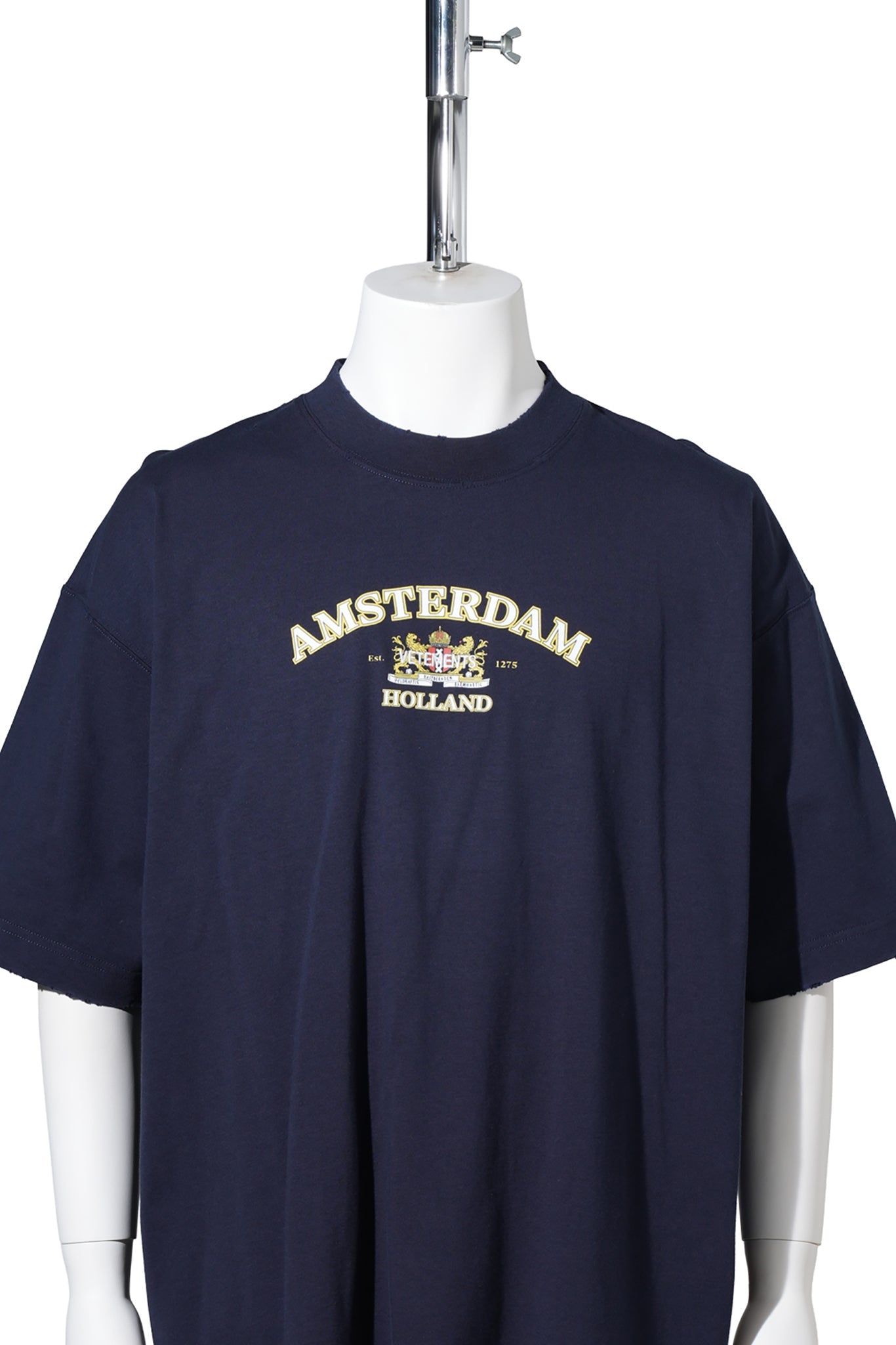 HOLLAND TOURIST T-SHIRT / WASHED-OUT NAVY