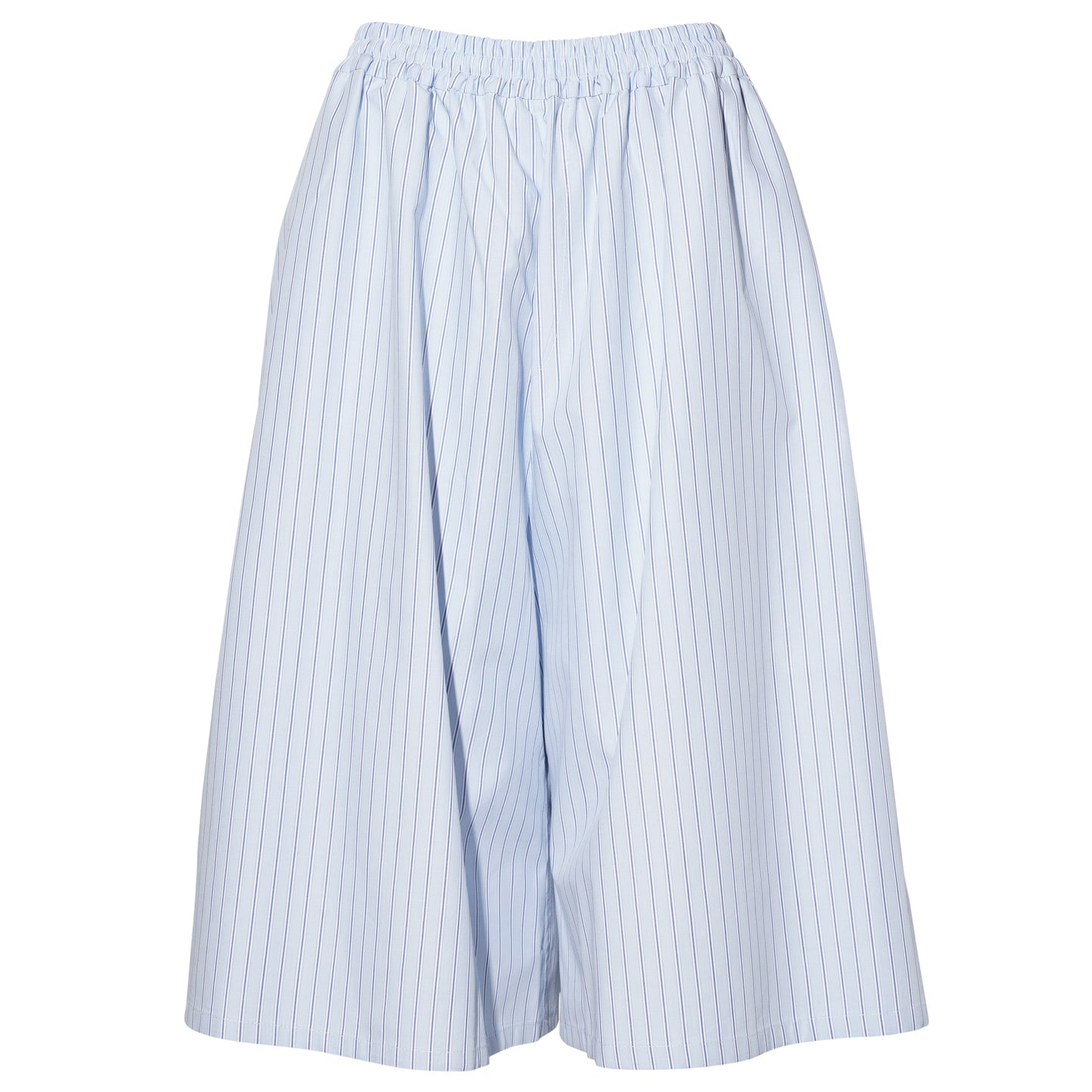 STRIPED BIG SHORTS / BLUE
