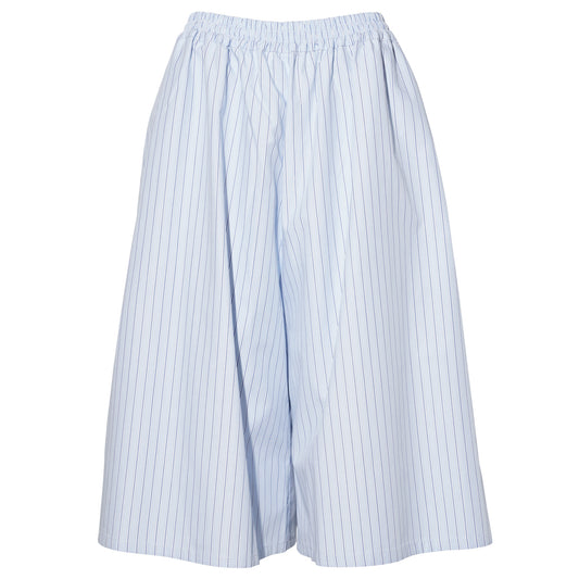 STRIPED BIG SHORTS / BLUE