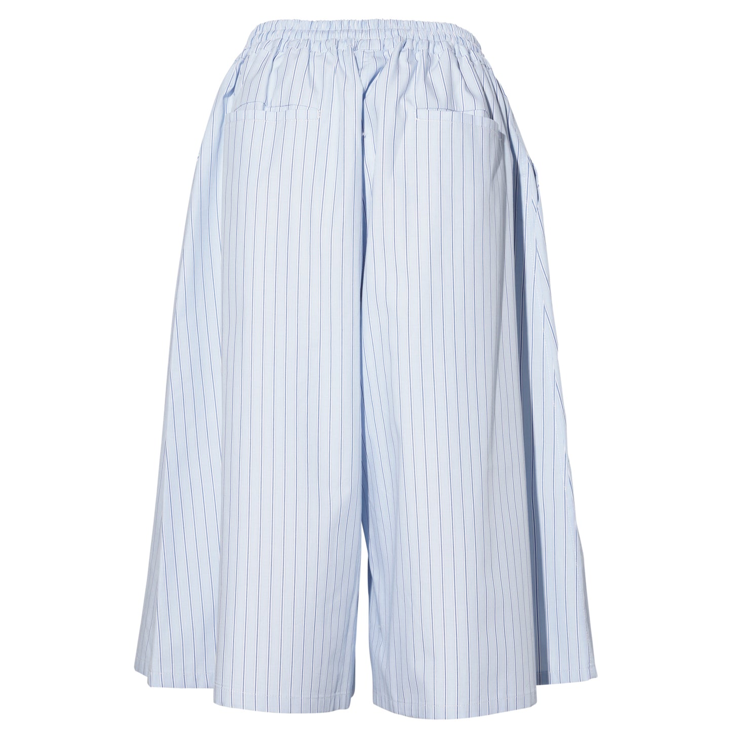 STRIPED BIG SHORTS / BLUE