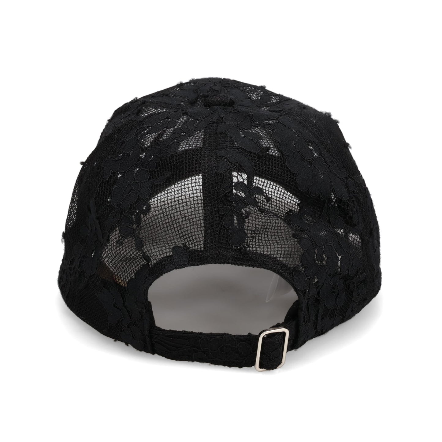 LACE BASEBALL CAP / BLACK