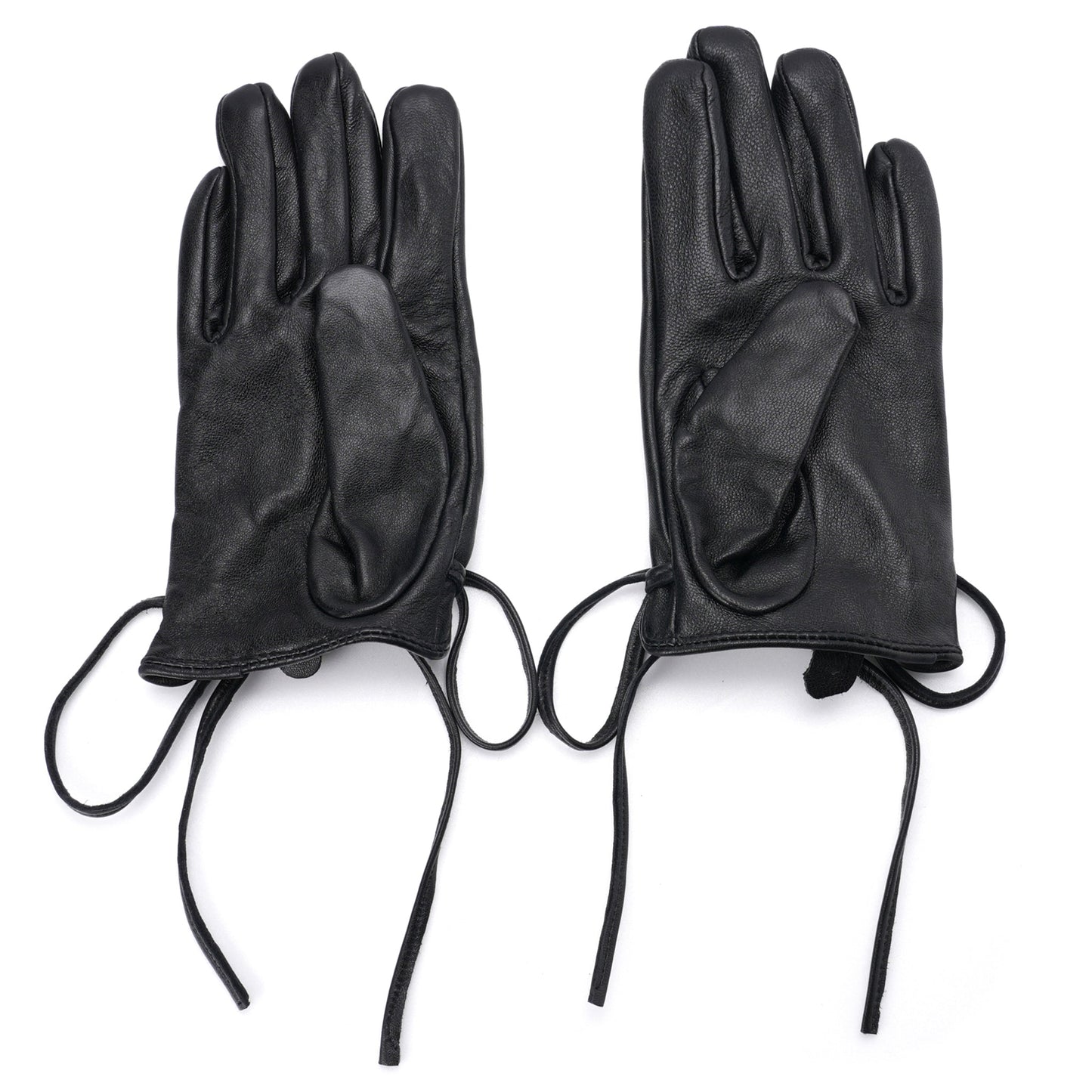 COURT TIE GLOVES / BLACK