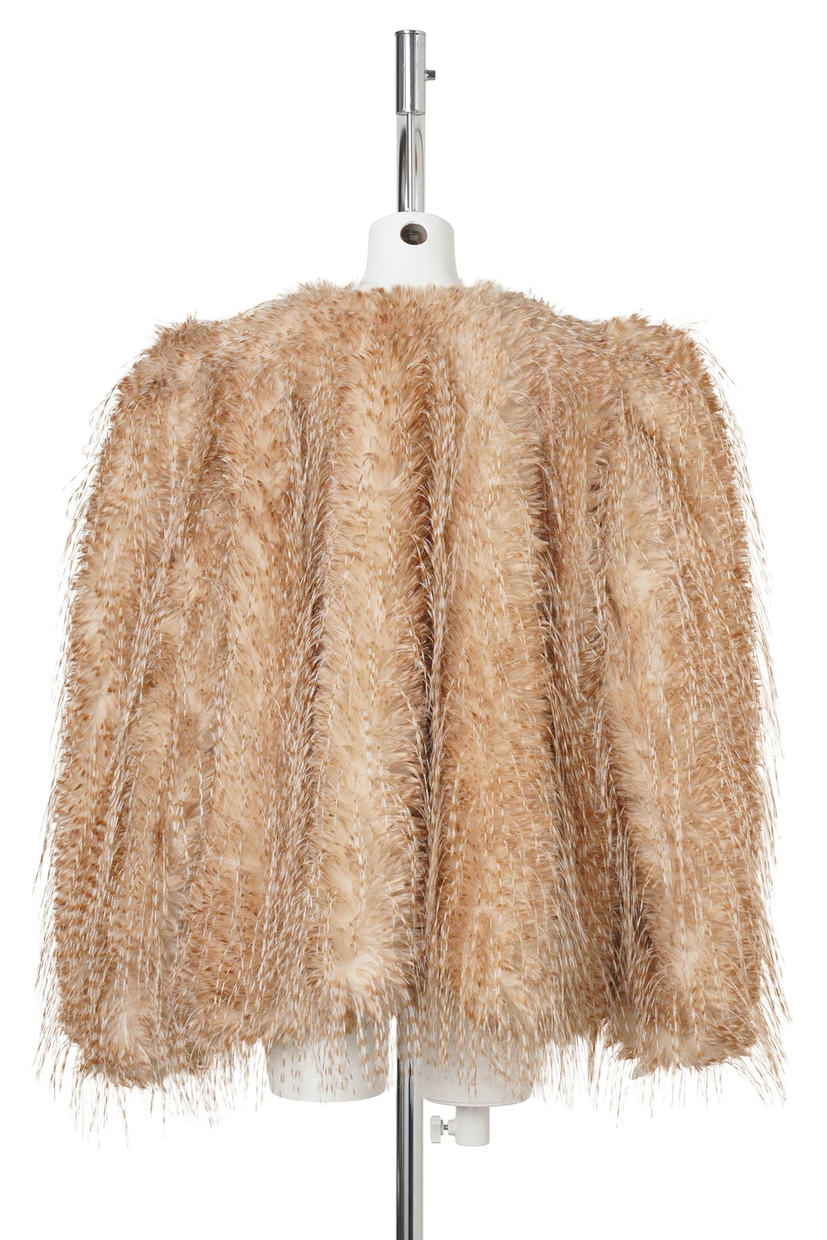 PLUME FUR JACKET / BROWN