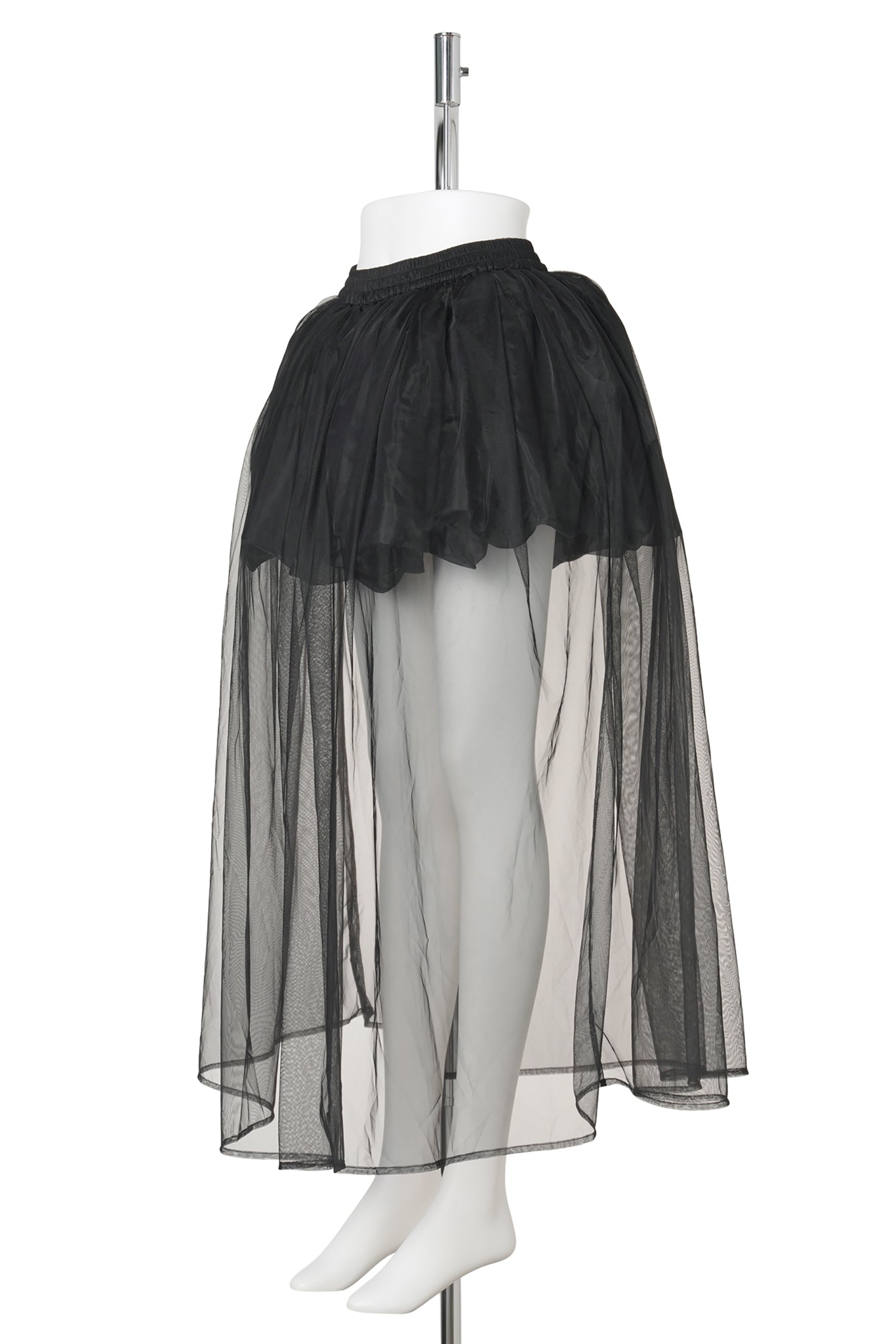 PANIER TULLE SKIRT / BLACK