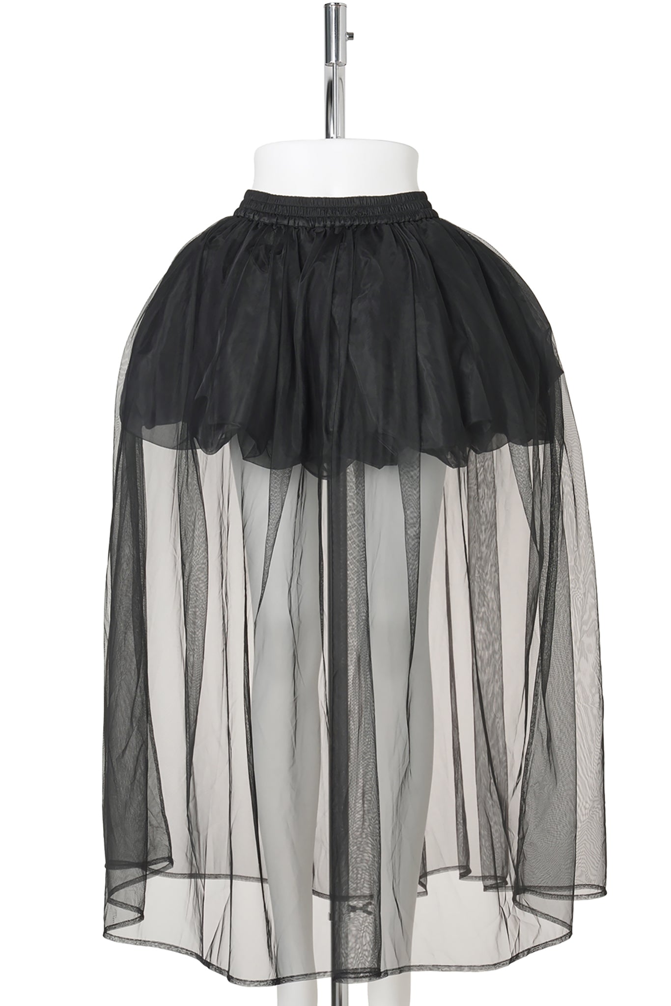 PANIER TULLE SKIRT / BLACK