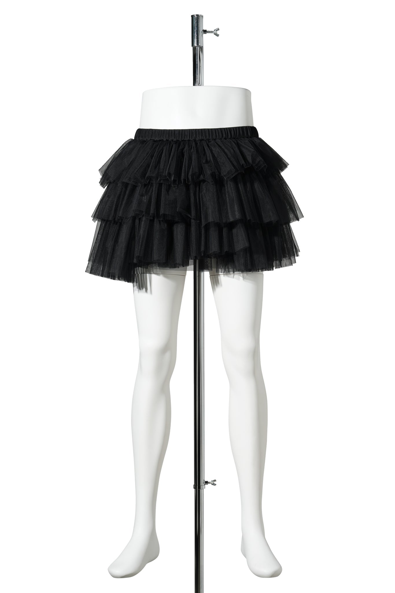 TULLE MINI SKIRT / BLACK