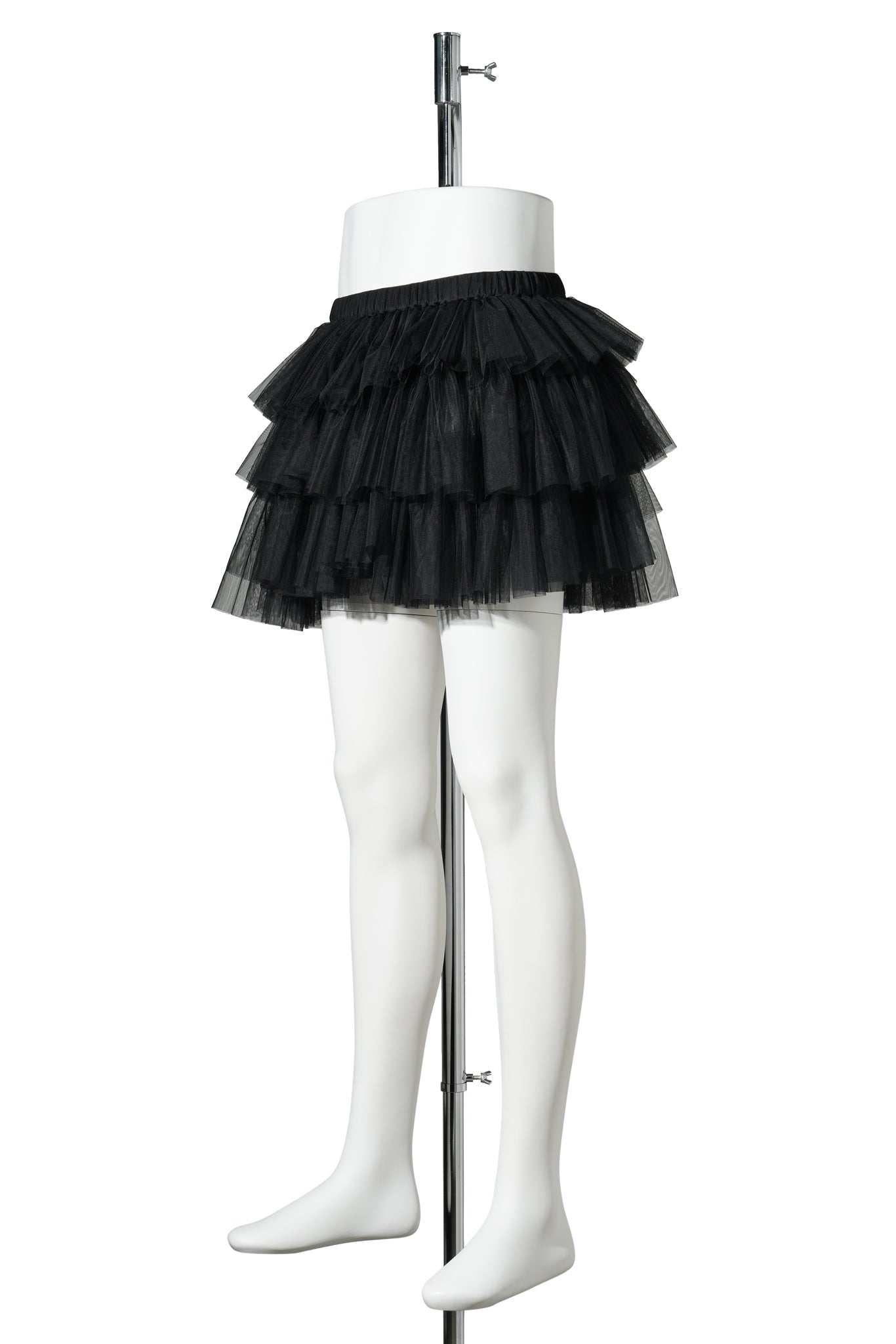TULLE MINI SKIRT / BLACK
